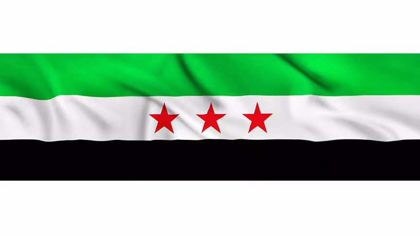 Syrien Flagge AWEn InfoDesk Syrien